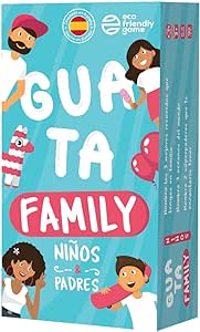 Jocuri de masă - GUATAFAMILY - Jocuri de masă pentru copii - Jocuri de masă în familie - Scrisori pentru copii și părinți - Cadouri pentru ziua de naștere a copiilor școală - Ediție în limba spaniolă - Cadouri originale