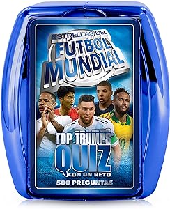 Top Trumps Quizzes - Întrebări și răspunsuri, Arată-ți știința despre jucătorii de fotbal - versiunea în limba spaniolă