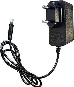 LEYF Alimentare universală 12V DC 1A, AC 100-240V 50/60Hz, adaptor, sursă de alimentare plug-in, adaptor de rețea / cablu de 100 cm lungime (mufă jack 5,2 - 2,5 mm) Compatibil cu TV box, benzi LED, router, cameră foto