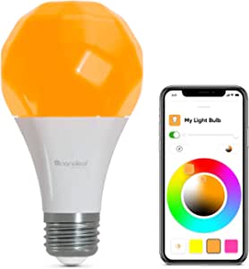 Nanoleaf Essentials Light Bulb, Smart RGBW E27 LED Bulb LED - Thread & Bluetooth 16m Culori LED Bulb, muzică și sincronizare ecran, funcționează cu Google Home Apple, pentru Deco și jocuri de noroc