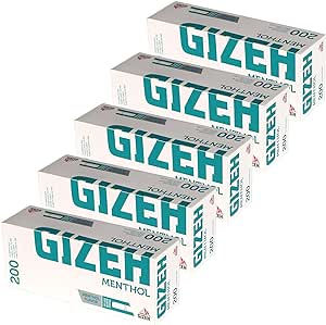 Gizeh Mentho Tip Filter 5 x 200 bucăți.