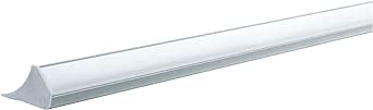 Paulmann 70440 Profil de colț pentru iluminatul decorativ al încăperii cu benzi LED de orice culoare de lumină 100 cm Gri plastic vopsibil tapetabil