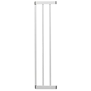 LaWaLu by geuther 0012VSLW Extensie pentru poarta de scară Lola & Yanis |Lungime: 17 cm Se poate monta pe ambele părți ale porții de siguranță Metal lăcuit Alb