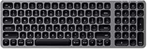 SATECHI Tastatură Bluetooth compactă SATECHI cu iluminare din spate - Bluetooth 5.0 fără fir și sincronizare multi-dispozitiv - Pentru M2/ M1 MacBook Pro/Air, M2/ M1 iPad Pro/Air, M2 Mac Mini, iMac M1