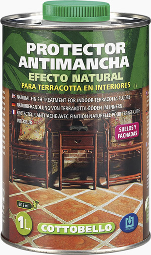 COTTOBELLO PROTECTOR ANTIPETA EFECT NATURAL TERRACOTA 1L MONESTIR