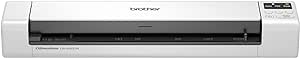 Scanner mobil Brother DS-940 | A4 | față-verso | WLAN | baterie integrată | 15 ppm | color | alb/negru | Scanare către USB