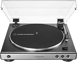 Audio-Technica LP60XUSBGM Platină stereo complet automată cu acționare pe curea (analogică și USB) Gunmetal