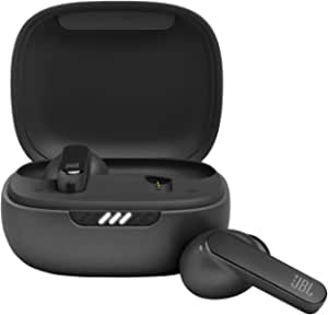 JBL Live Pro 2 TWS - Căști intraauriculare rezistente la apă, True-Wireless, cu anulare a zgomotului, de culoare neagră - cu redare de până la 40 h de muzică