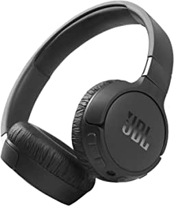 Căști active cu anulare activă a zgomotului JBL Tune 660 BTNC On-Ear - Sunet JBL Pure Bass - Prin Bluetooth sau conexiune prin cablu - Negru