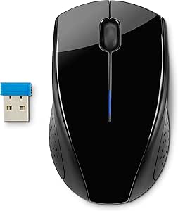 HP ,WLAN, Mouse 220 (fără fir, pentru stânga și dreapta) negru, 9.48 x 5.7 x 3.91 cm