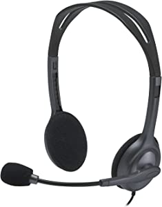 Logitech H111 Stereo Headset gri