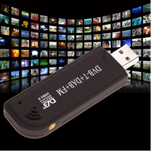 Tuner TV USB TDT pentru PC Computer Digital - AUGUST DVB-T202 Stick TV USB Televiziune Spania si Portugalia - Windows 11, 10, 8, 7 - Antena si software incluse