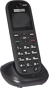 Maxcom MM35D Big Button 2G UK Business Office Cordless Mobile Desk Phone - Negru