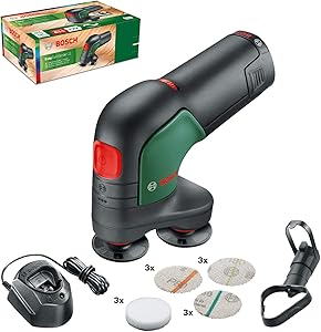 Bosch EasyCurvSander 12 șlefuitor și polizor fără fir (1 acumulator, sistem de 12 volți, în cutie)