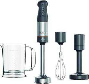 Kenwood HBM60.007GY Blender, gri, 25.6 x 22.8 x 22.2 cm