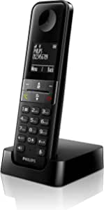 Philips D4701B - Telefon fără fir - Ecran de 4,6 cm - Plug-and-play - Design optimizat