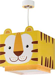 Dalber copii lampă pandantiv Lampă pandantiv Little Tiger animale, galben