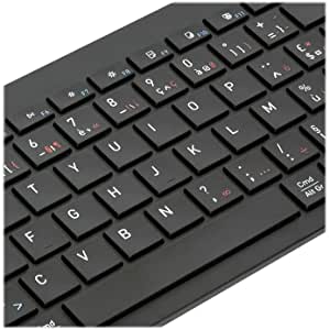 Targus Anti Microbial Bluetooth Keyboard - FR, Negru, W126102775 (Tastatură - FR, Negru AKB863FR, Full-Size (100%), Bluetooth, AZERTY, Negru)